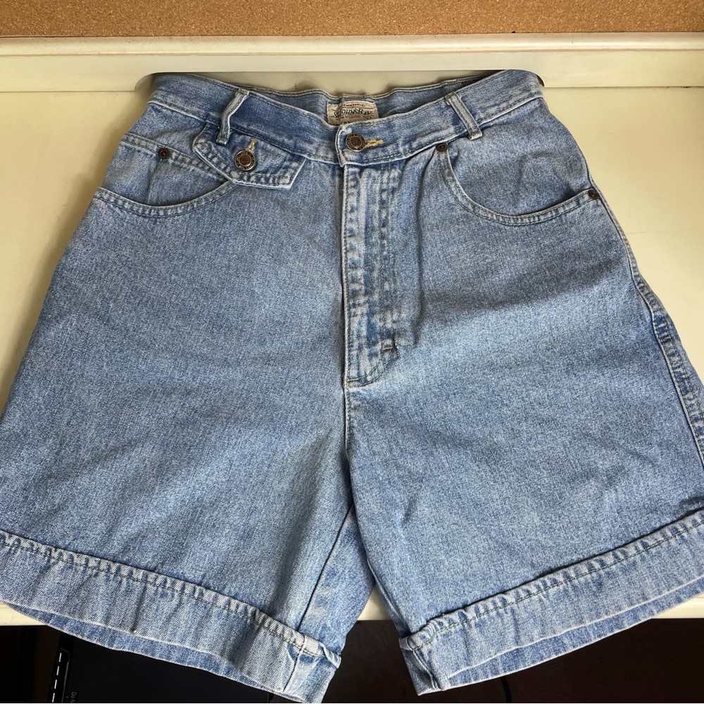 St. John's Bay Classic Blue Denim Shorts